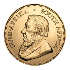 South African Gold Krugerrand Collectible Coin - Brilliant Uncirculated - Random-2