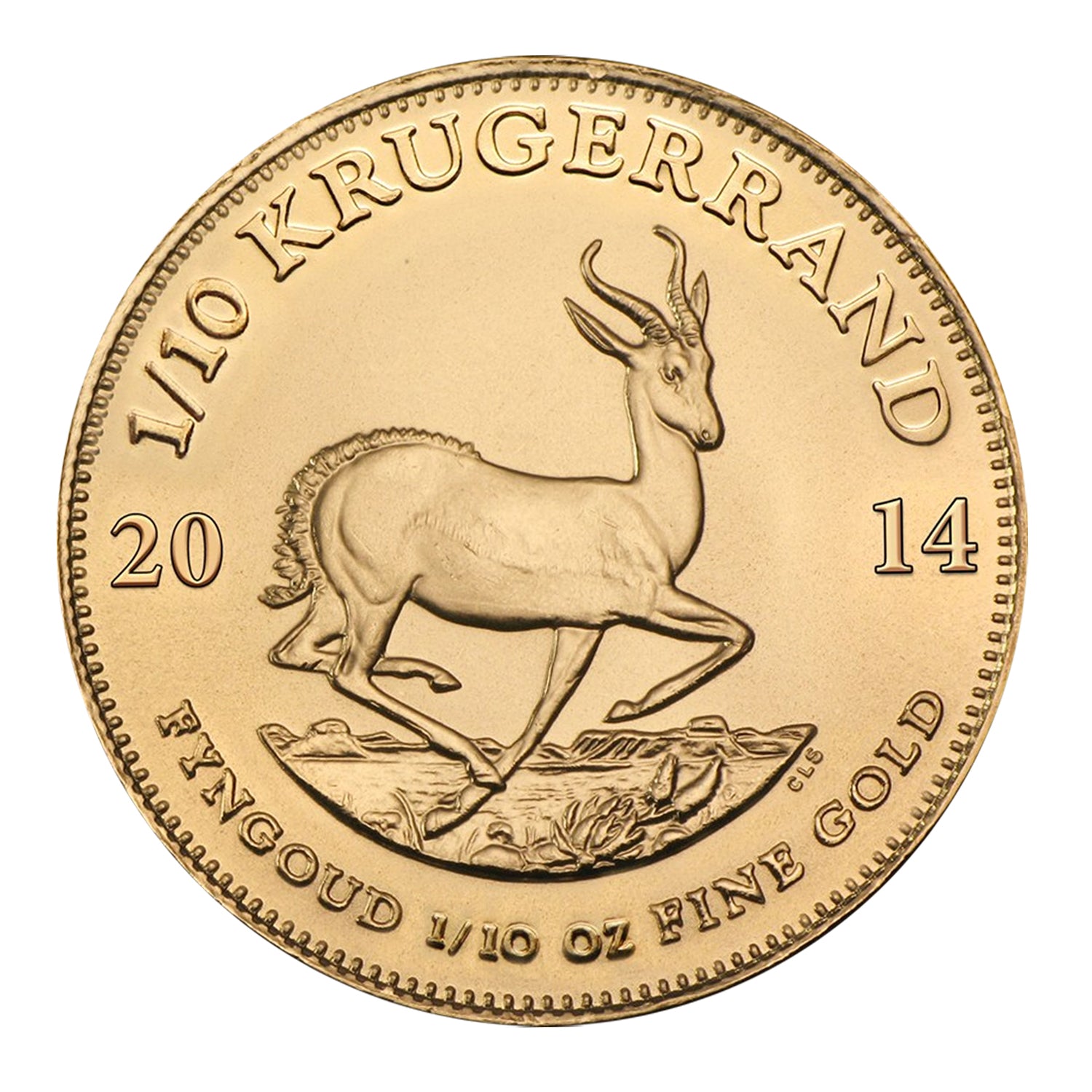 South African Gold Krugerrand Collectible Coin - Brilliant Uncirculated - Random-3