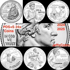 2023 S Edith Kanakaʻole Hawaii American Women Series Quarter 999 SILVER PROOF #7-10