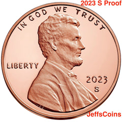 2025 S Lincoln Shield Cent Proof 1¢ New Penny US Mint Proof Set-12
