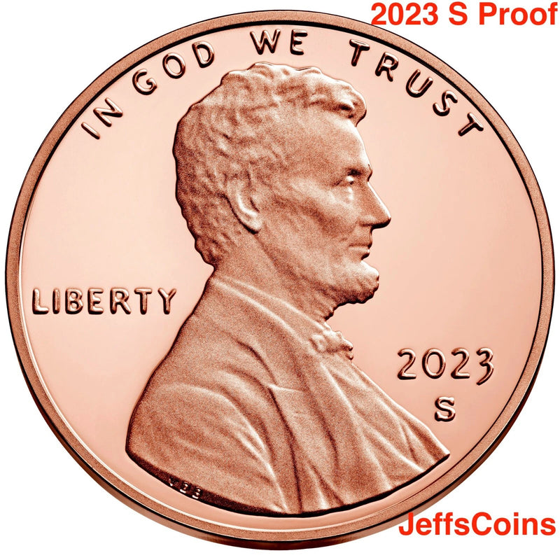 2025 S Lincoln Shield Cent Proof 1¢ New Penny US Mint Proof Set-12