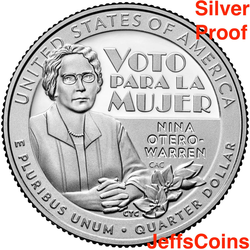 2023 S Edith Kanakaʻole Hawaii American Women Series Quarter 999 SILVER PROOF #7-12