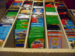 250 Cards In 32-38 Year Old Baseball Packs From Sealed Cases! FREE Mantle Card!-7
