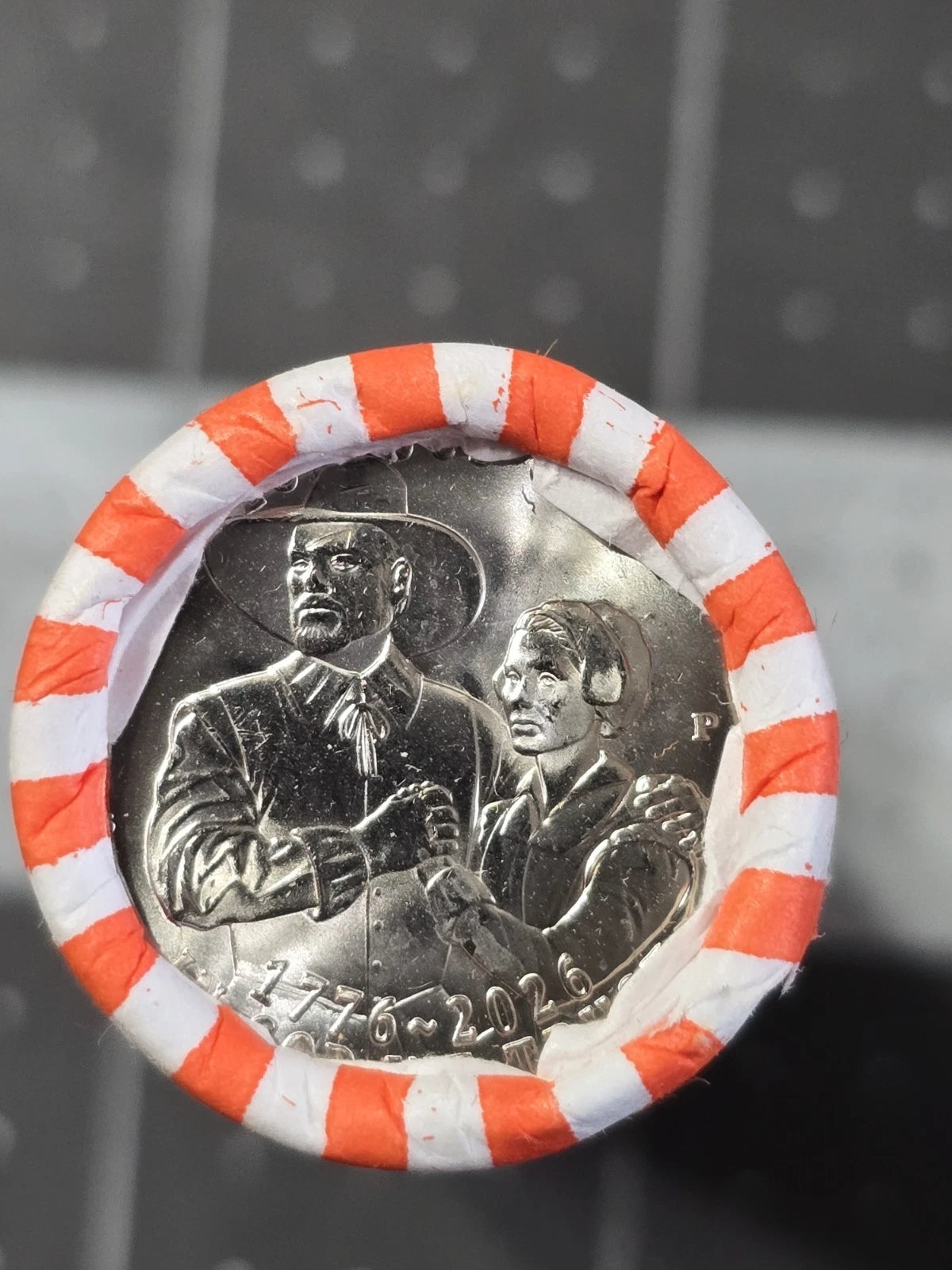 Semiquincentenial Quarters 2026-P Mayflower Ship 25c ( 1 BU Roll)-1