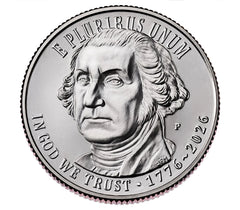 2026 P & D Revolutionary War Semiquincentennial Quarters PRE SALE Release Mar 27-1