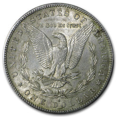 Pre-1921 90% Silver Morgan Dollar (1878-1904) About Uncirculated-1