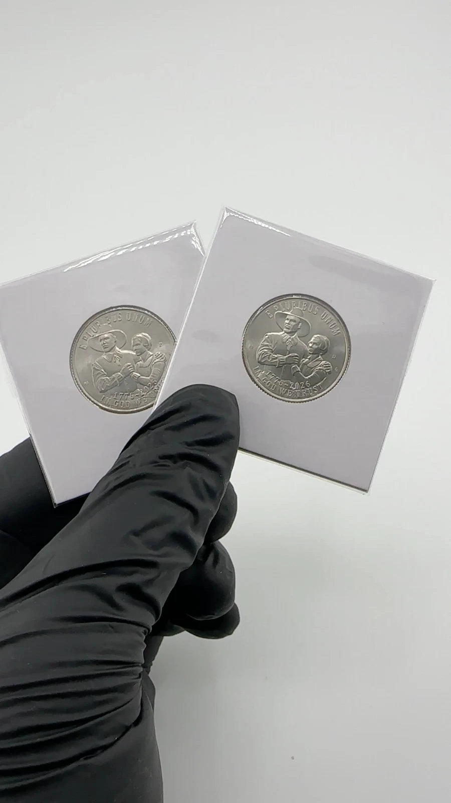 2026 SemiQ Mayflower Compact P & D ~ Uncirculated ~ Two Quarters Set!