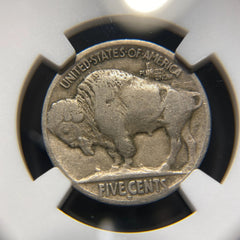 1913 S 5 Cent Buffalo Nickel US Mint NGC F15 Rare Type 2 Doubled Variety-1