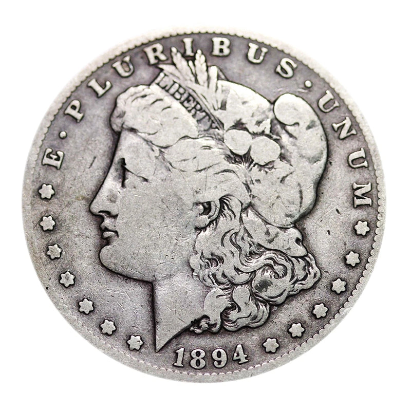 Pre-1921 90% Silver Morgan Dollar (1878-1904) Circulated VG or Better