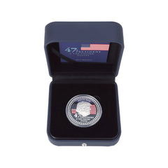 Donald Trump 47th President of US 1 Oz Fine Silver Ag 999 PROOF Round Coin-2