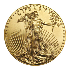 1/10 Ounce Gold American Eagle $5 BU - Random Date-2
