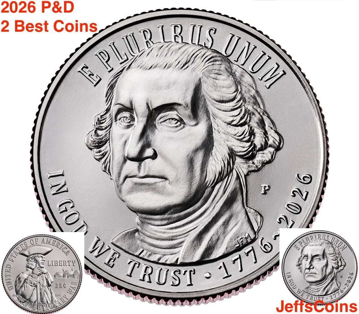 2026 P D Enduring Liberty Half Dollar Kennedy Mayflower Quarter LOW PD Presale 4-3