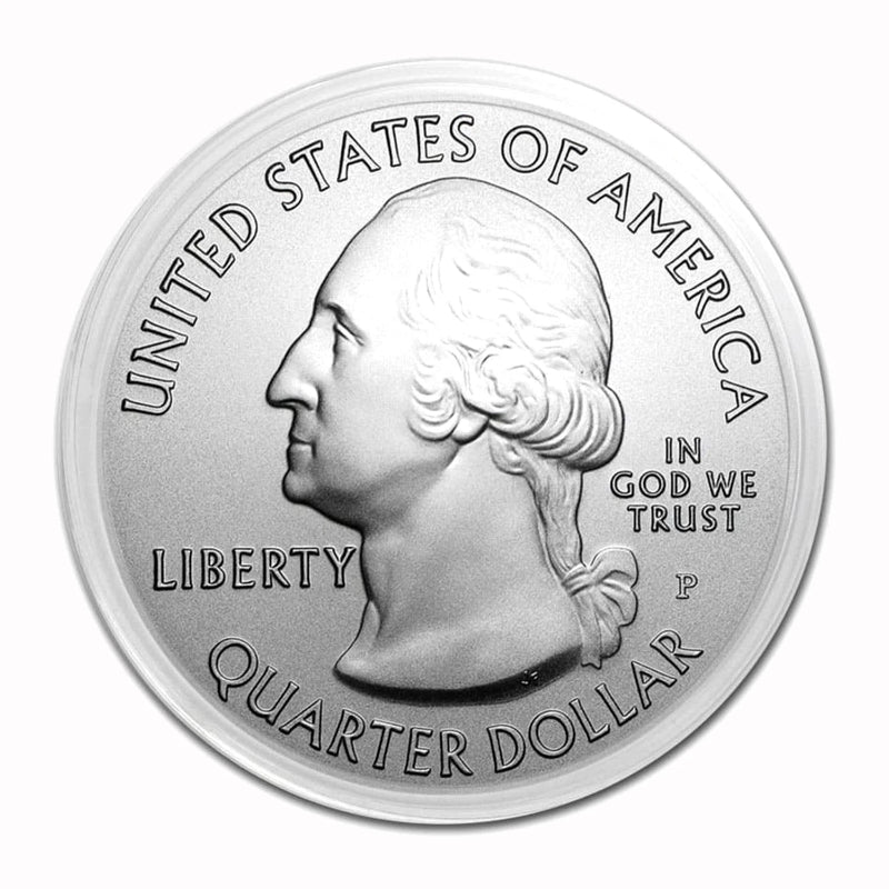 2019 $.25 5 oz Silver America the Beautiful Lowell National Park Massachusetts