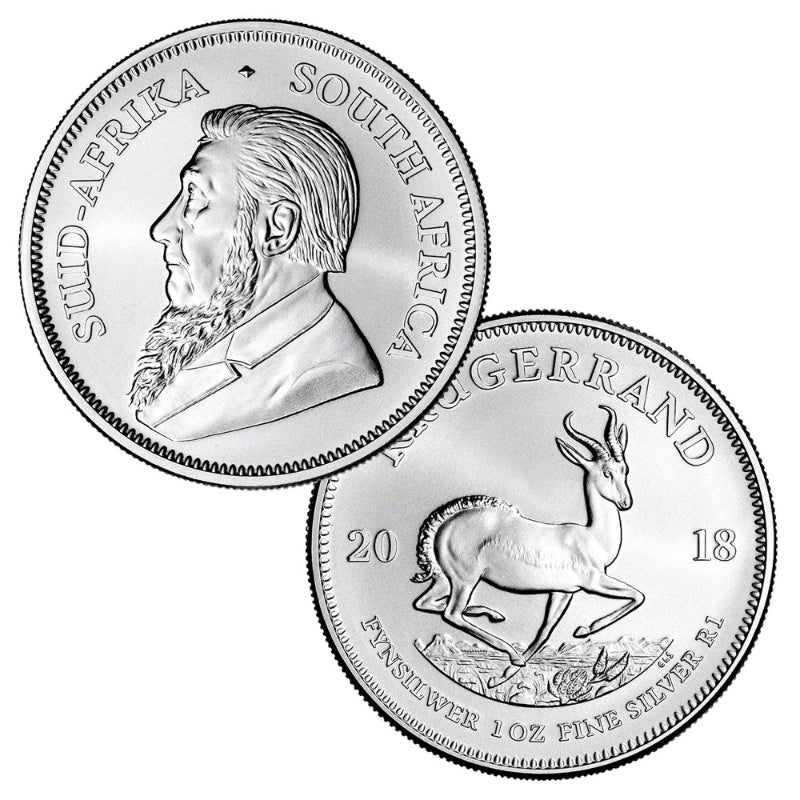 2018 South Africa Silver Krugerrand 1 oz 1 Rand-2