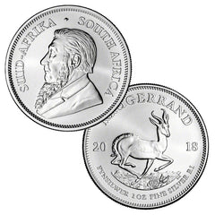 2018 South Africa Silver Krugerrand 1 oz 1 Rand-2