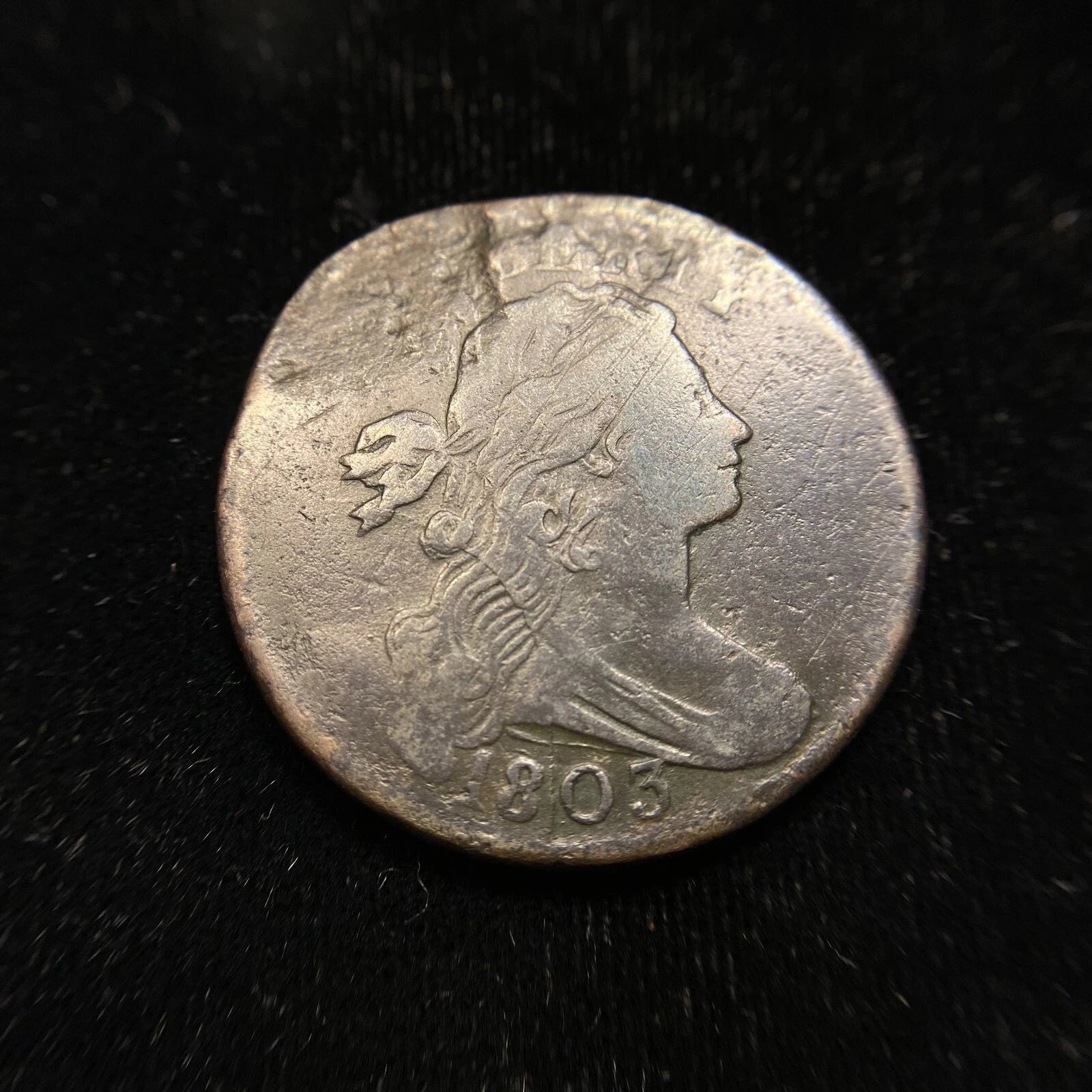 1803 Draped Bust Large Cent Nice VF+/XF Very Extremely Fine Sheldon Variety Rare-2