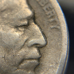 1913 S 5 Cent Buffalo Nickel US Mint NGC F15 Rare Type 2 Doubled Variety-2