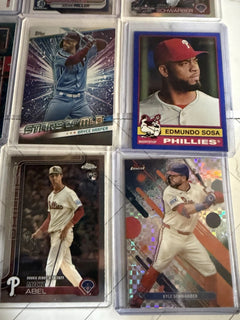 Awesome Phillies Lot 16 w/ Rookie Contenders Auto and More!-2