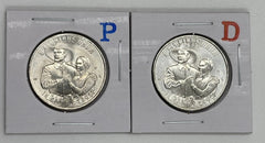 1776-2026 P D Semi-Quincentennial Mayflower Compact Quarters 2 COIN ⭐FROM ROLLS⭐-4