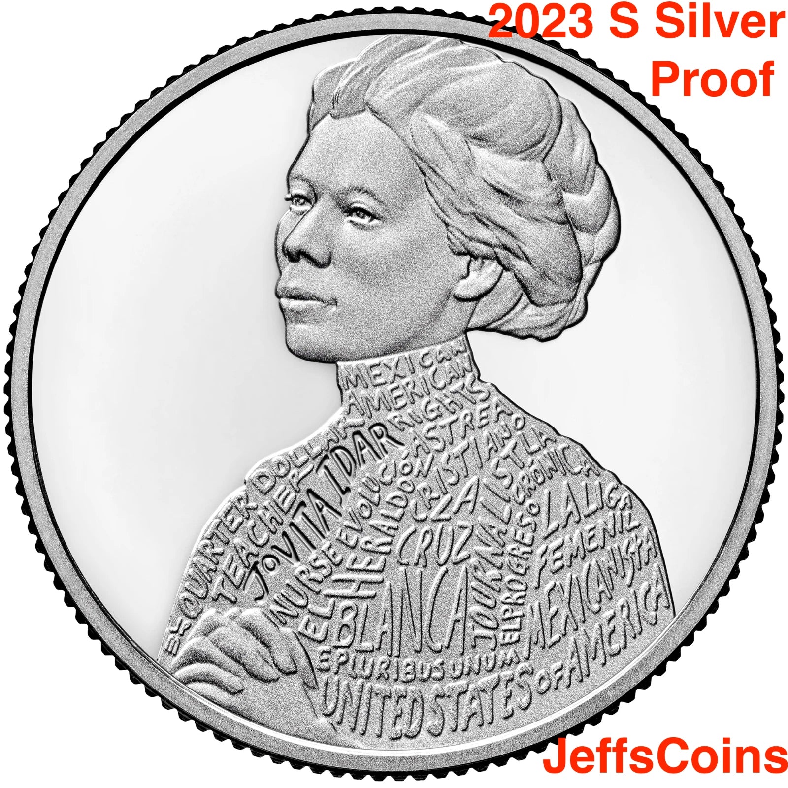 2023 S Edith Kanakaʻole Hawaii American Women Series Quarter 999 SILVER PROOF #7-3