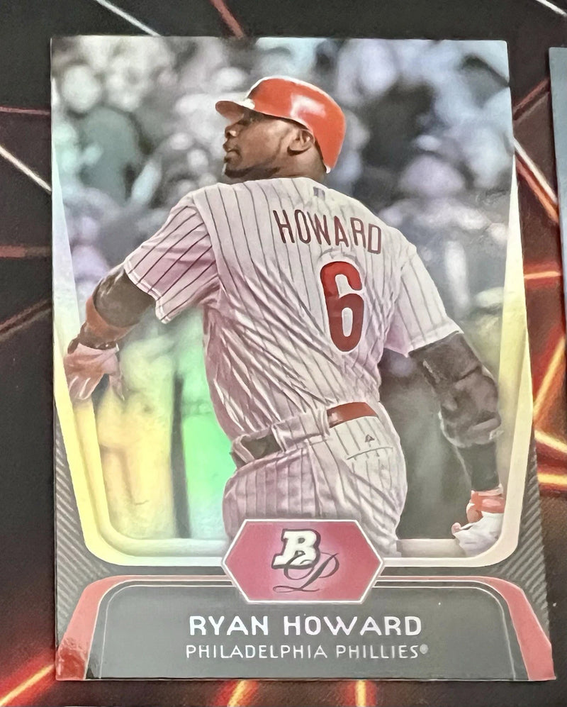 Ryan Howard Philadelphia Phillies 6 Card Lot All-Rookie Gold Medallion-3
