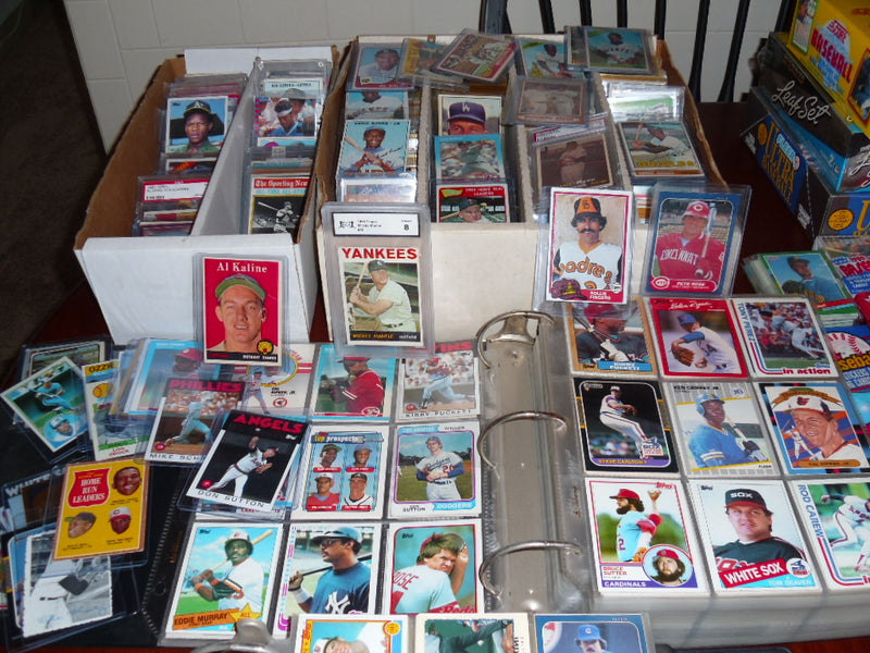 250 Cards In 32-38 Year Old Baseball Packs From Sealed Cases! FREE Mantle Card!-4