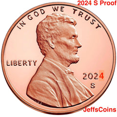 2025 S Lincoln Shield Cent Proof 1¢ New Penny US Mint Proof Set-5