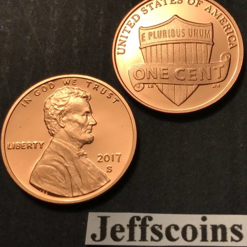 2025 S Lincoln Shield Cent Proof 1¢ New Penny US Mint Proof Set-8