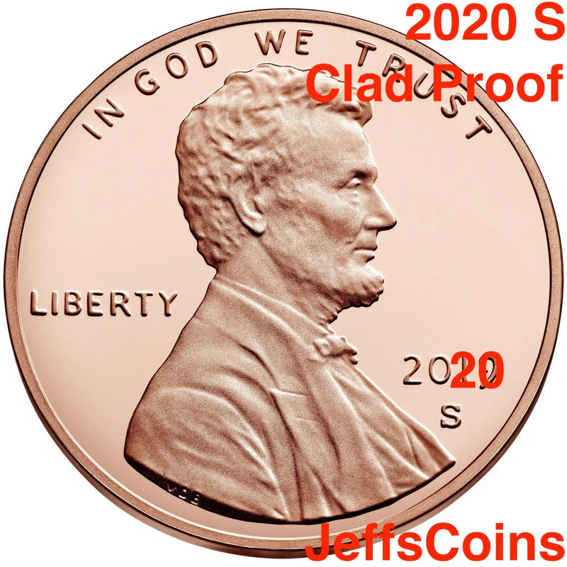 2025 S Lincoln Shield Cent Proof 1¢ New Penny US Mint Proof Set-10