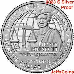 2023 S Edith Kanakaʻole Hawaii American Women Series Quarter 999 SILVER PROOF #7-9