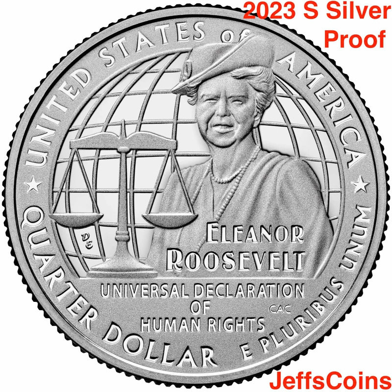 2023 S Edith Kanakaʻole Hawaii American Women Series Quarter 999 SILVER PROOF #7-9