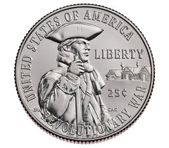 2026 P & D Revolutionary War Semiquincentennial Quarters PRE SALE Release Mar 27-2