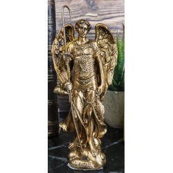 A Catholic Archangel Saint Raphael Statue 5'Tall Sacrament of Pennance And Healing